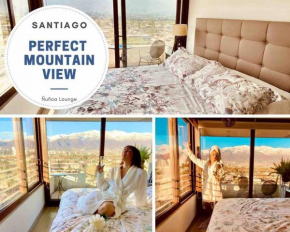 Family STGO Lounge Penthouse with best Andes View